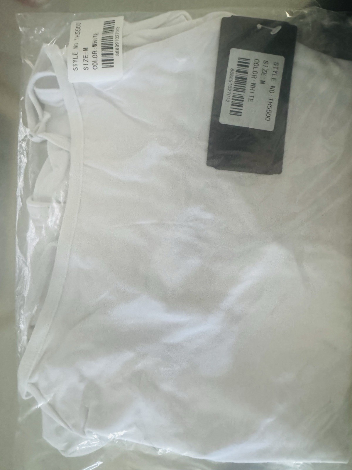Theatricals Spaghetti Strap Leotard – White Size Medium