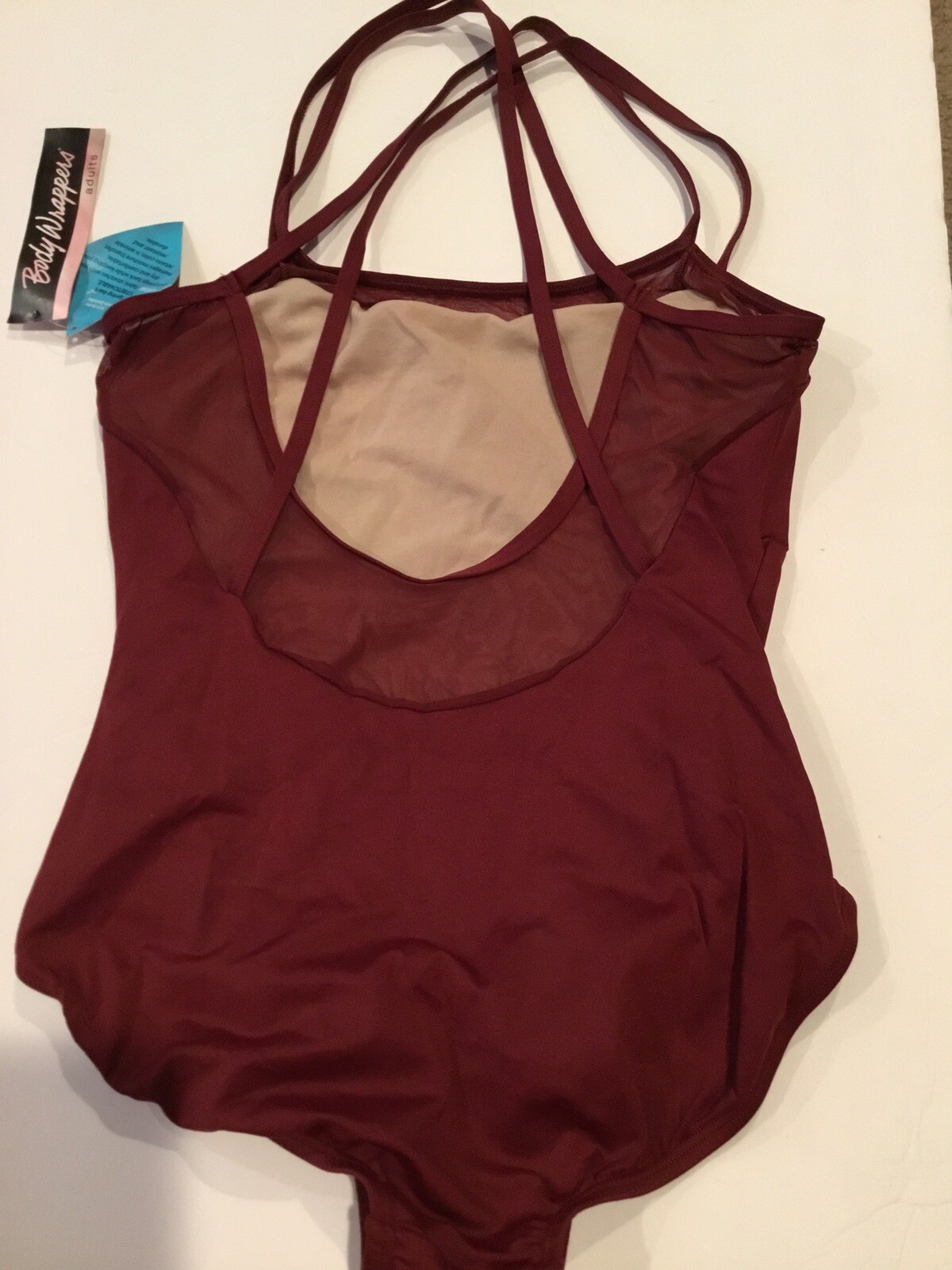 New, Adult Women’s Body Wrappers, Burgundy, Size XL