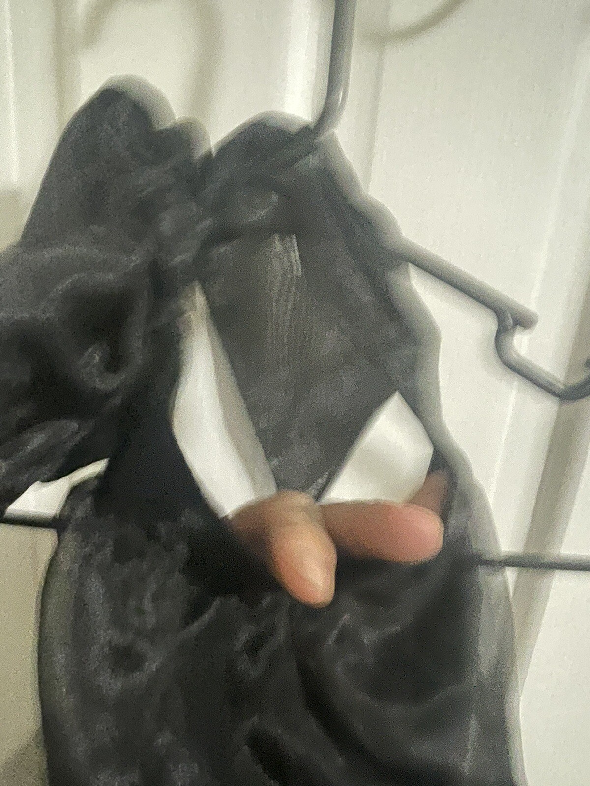 ThirtyThirty Leotard Size S Black Chiffon Shell With Lining W/Chiffon Tie Neck