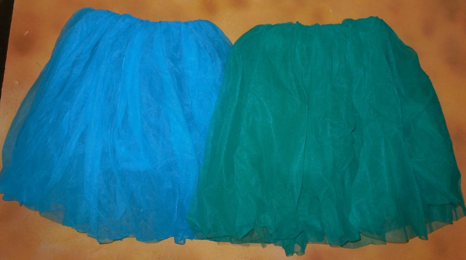 Dance Romantic 3 Layer Tutu Skirt Organdy Tulle Jade or Turquoise Child/Adlt