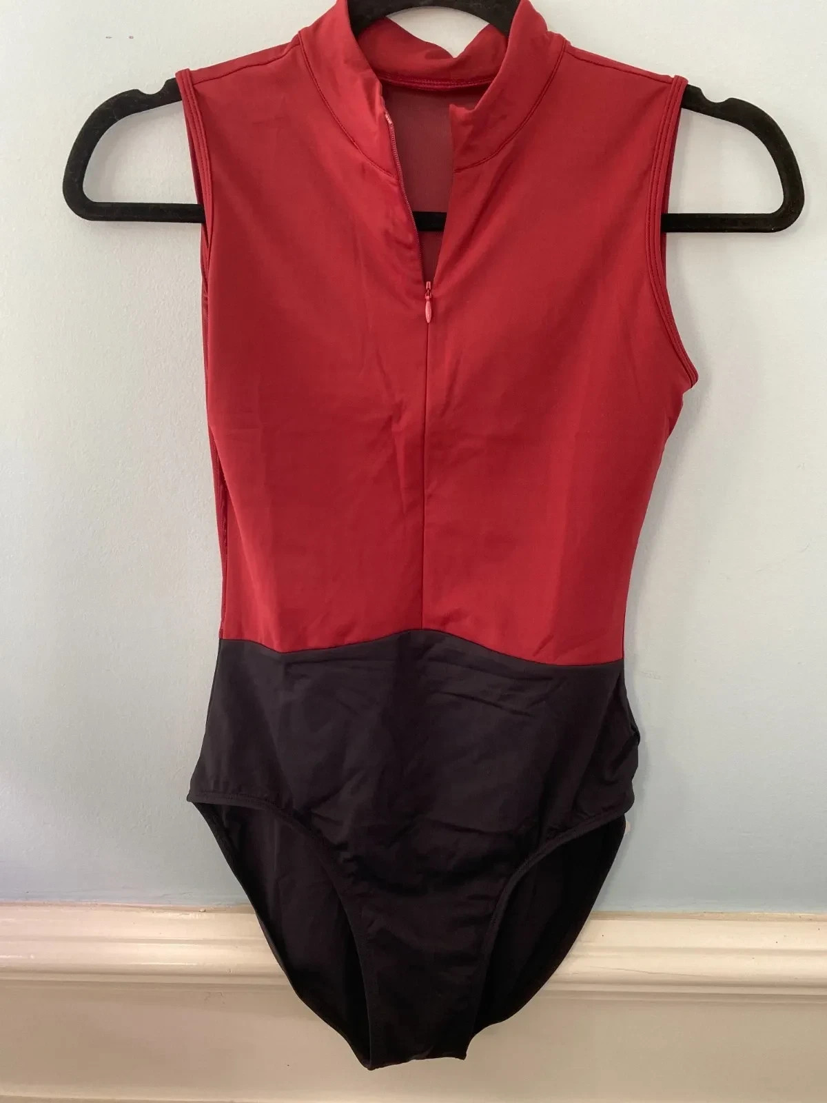 Ballerina Ballet Dance Tank Cap Sleeve Leotard Street Size S/M (Fits 5’4″-5’6″)