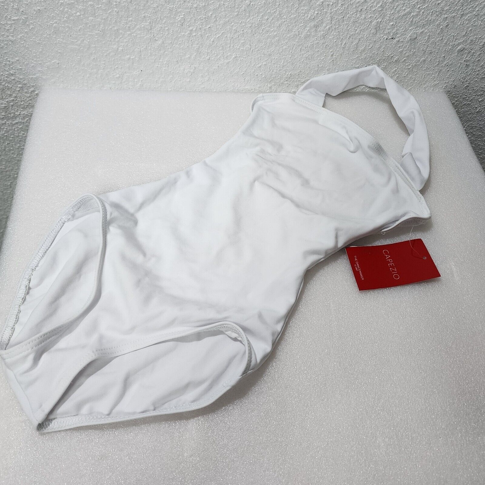 Capezio Women’s Halter Leotard, White, X-Small