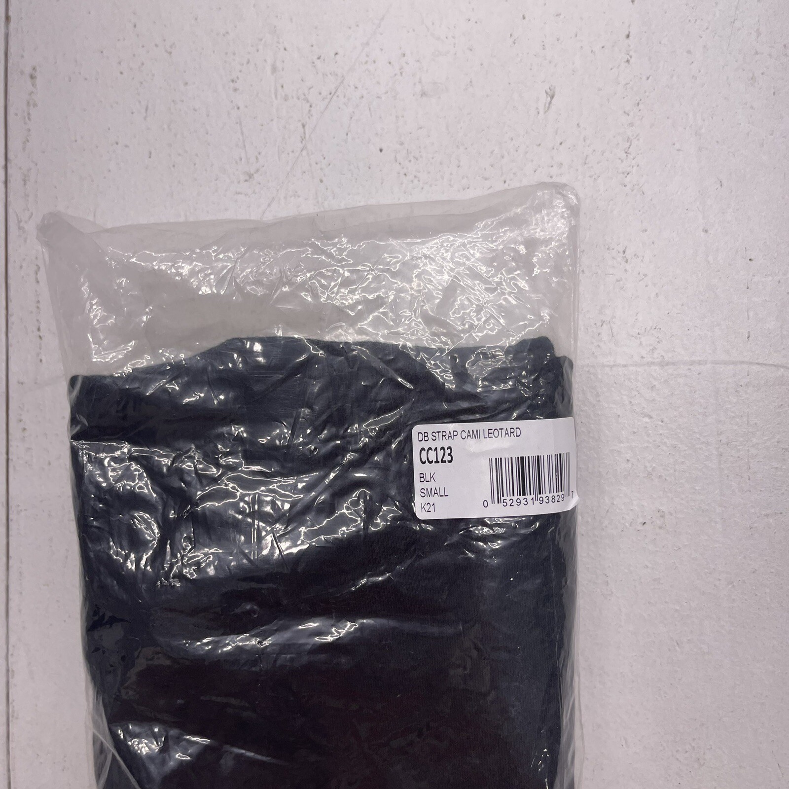 Capezio Black Double Strap Cami Leotard Women’s Small New