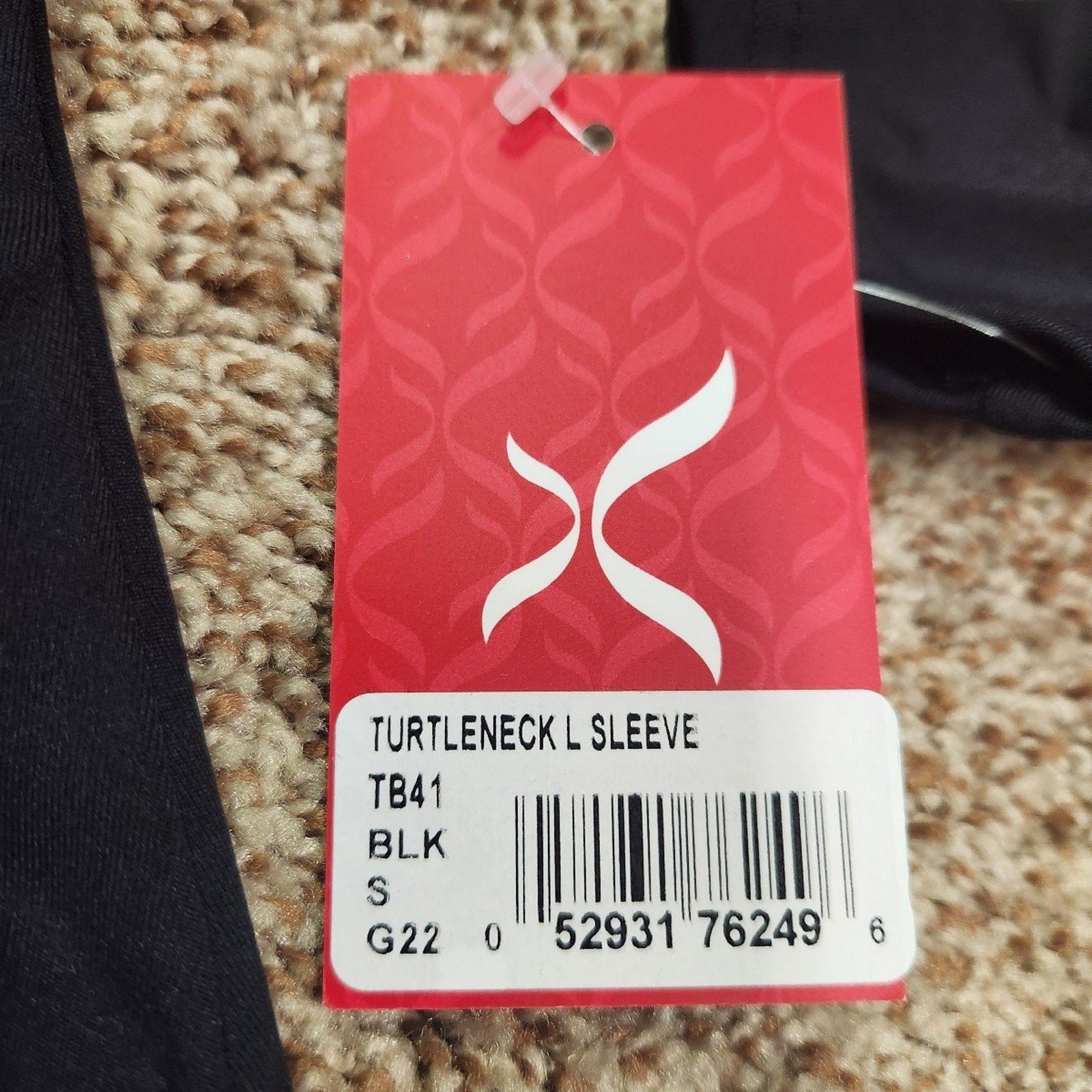 Capezio Turtleneck Long sleeve black Leotard sz small NWT MSRP $39