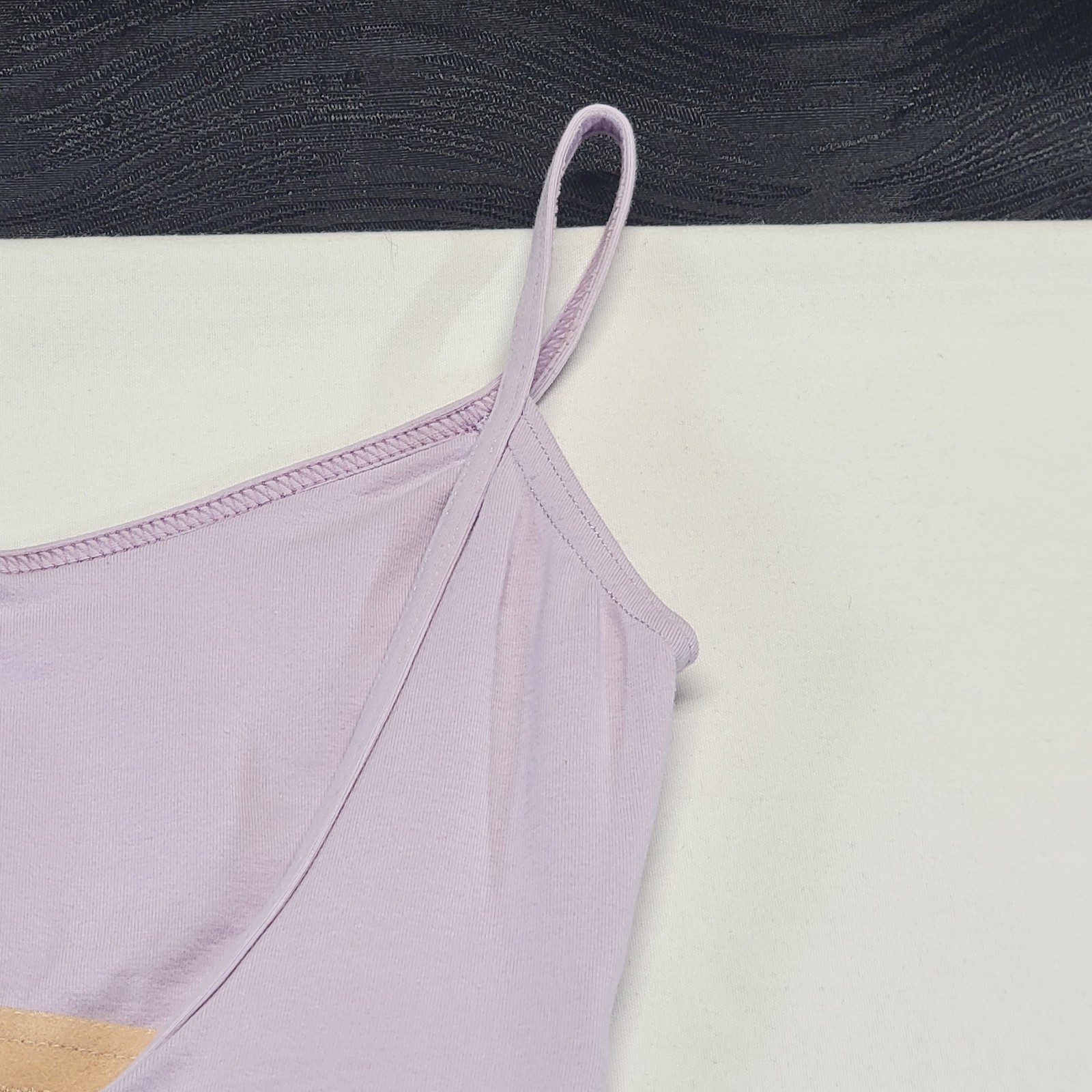 Capezio Princess Camisole Lavender V-front Scoop Back Neckline SZ-XSA