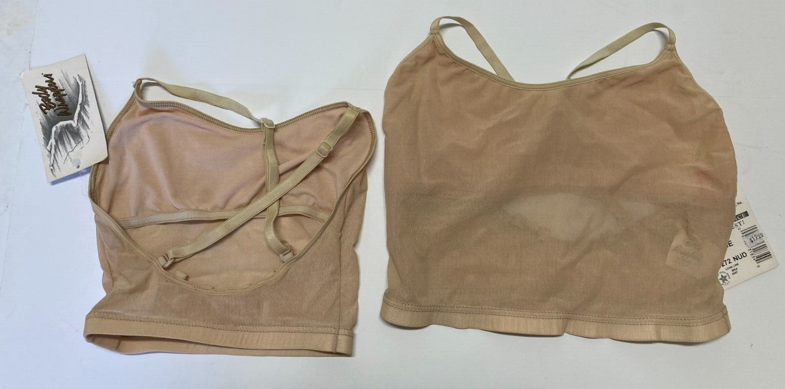 Body Wrappers Camisole adjustable strap shelf lined nude #272