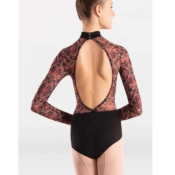 Leotard New Body Wrappers Womens SA MA LA Long Sleeve Dance Ballet Costume Black