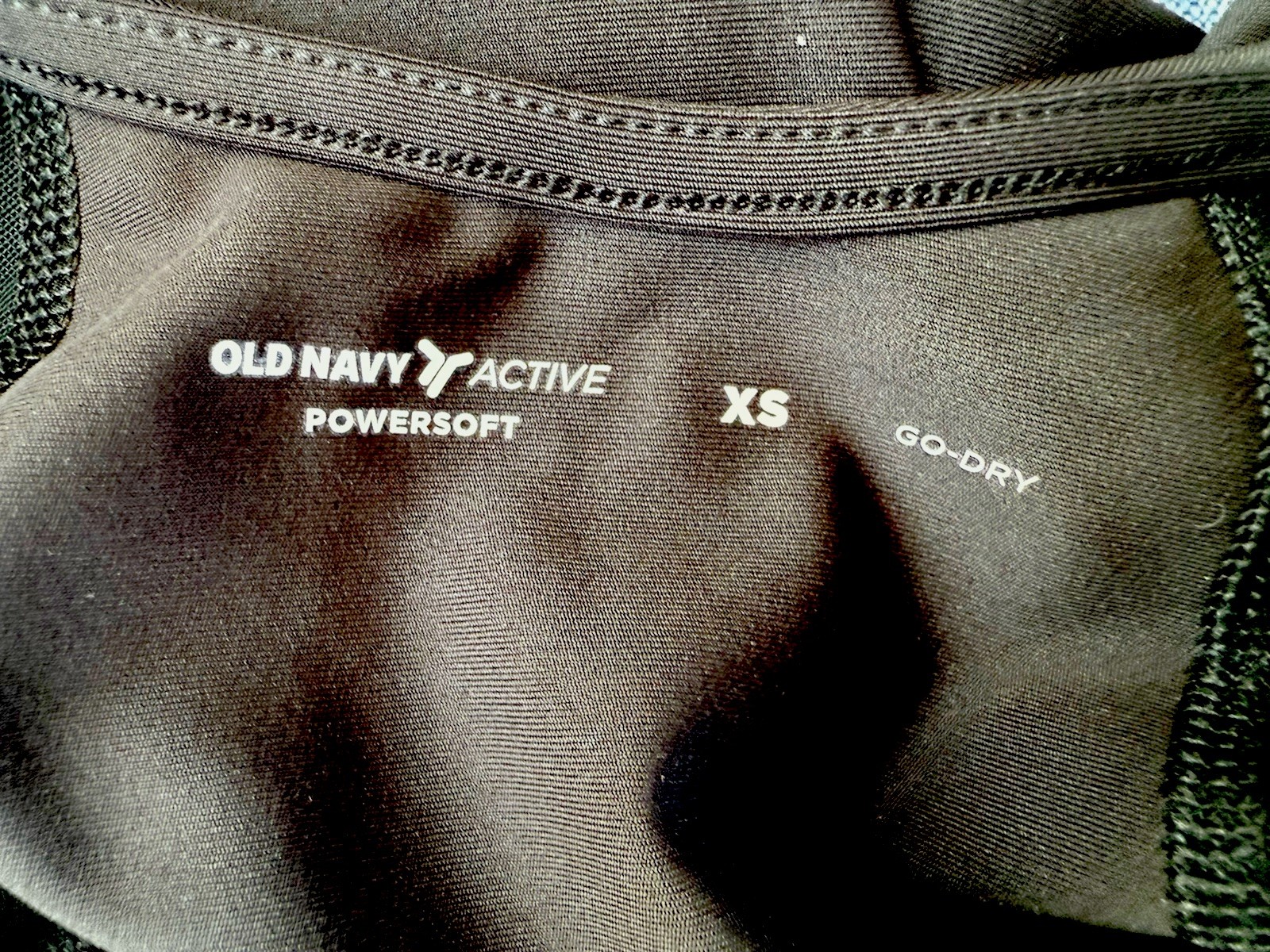 Black Long Sleeve Biketard Leotard By “Old Navy “ Sz XS Power Soft