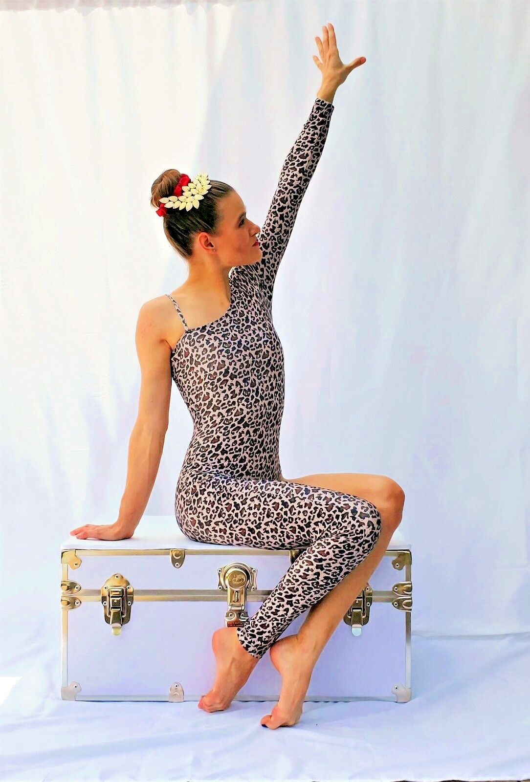 Aerialist Dance Costume Adult Small AS Unitard Catsuit Leotard Aerial Silk Lyra