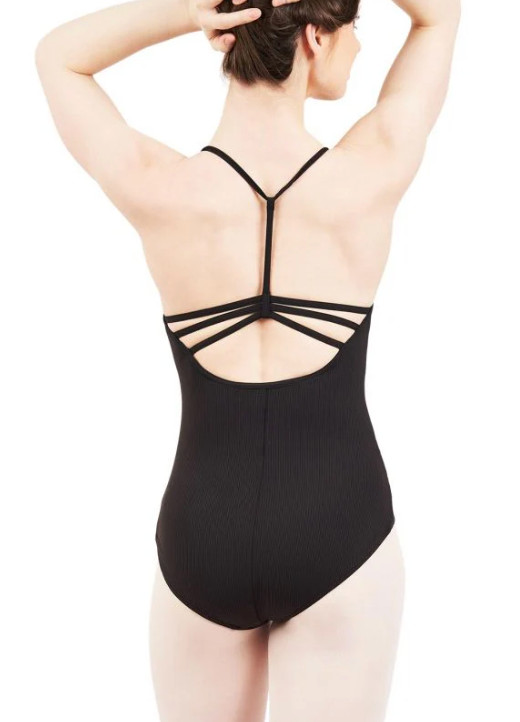 Capezio 11603W Y-Back Leotard W/Bra Tek Adult XL Burgundy (FREE SHIPPING)