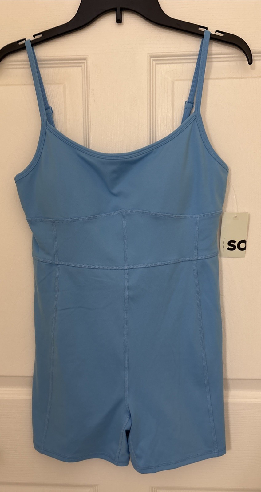 SO Junior Sporty Unitard With Padded Bra Liner Size Medium NEW WITH TAGS
