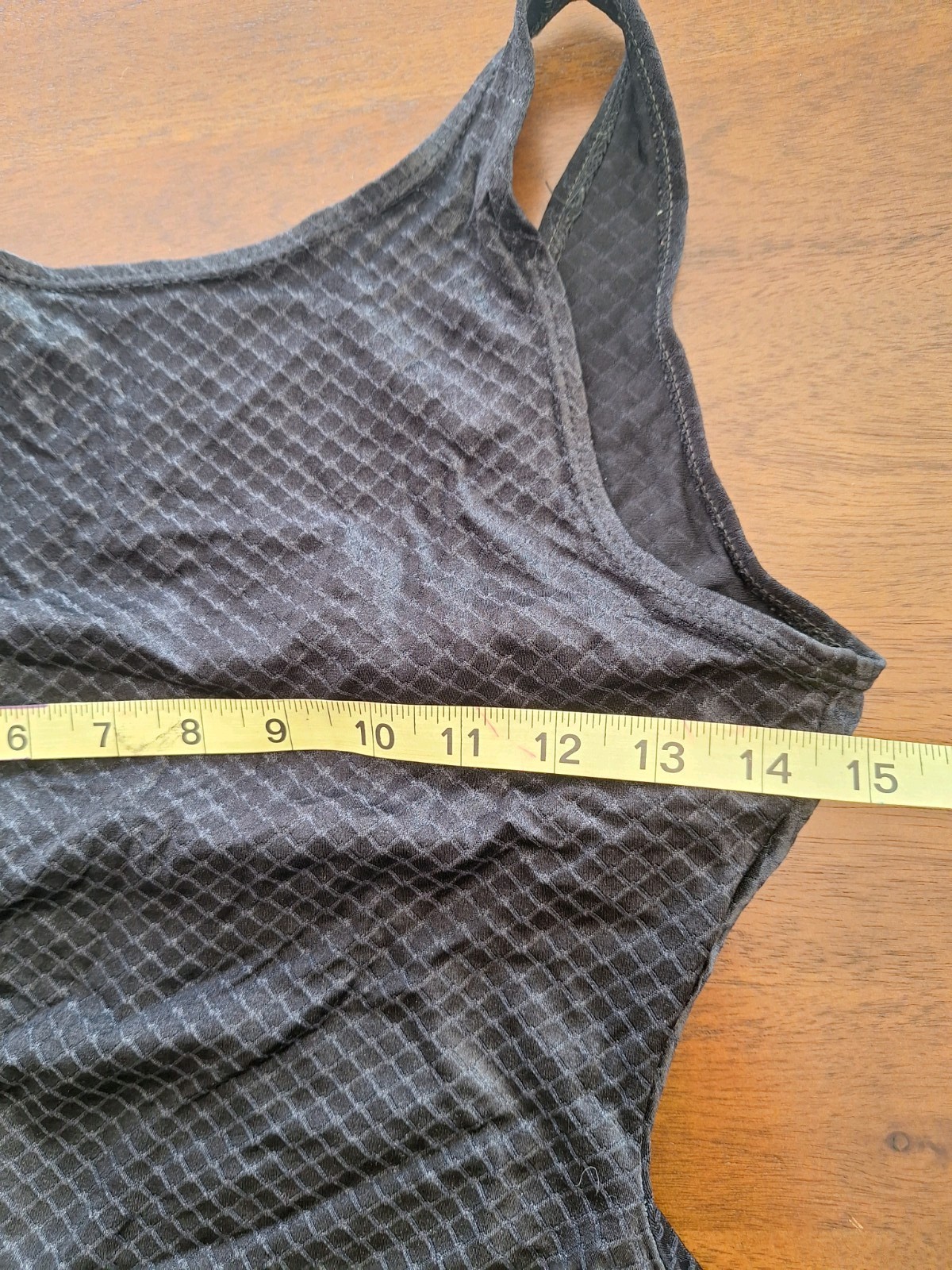 Vintage Softouch Leotard excellent Antron Nylon Spandex black S