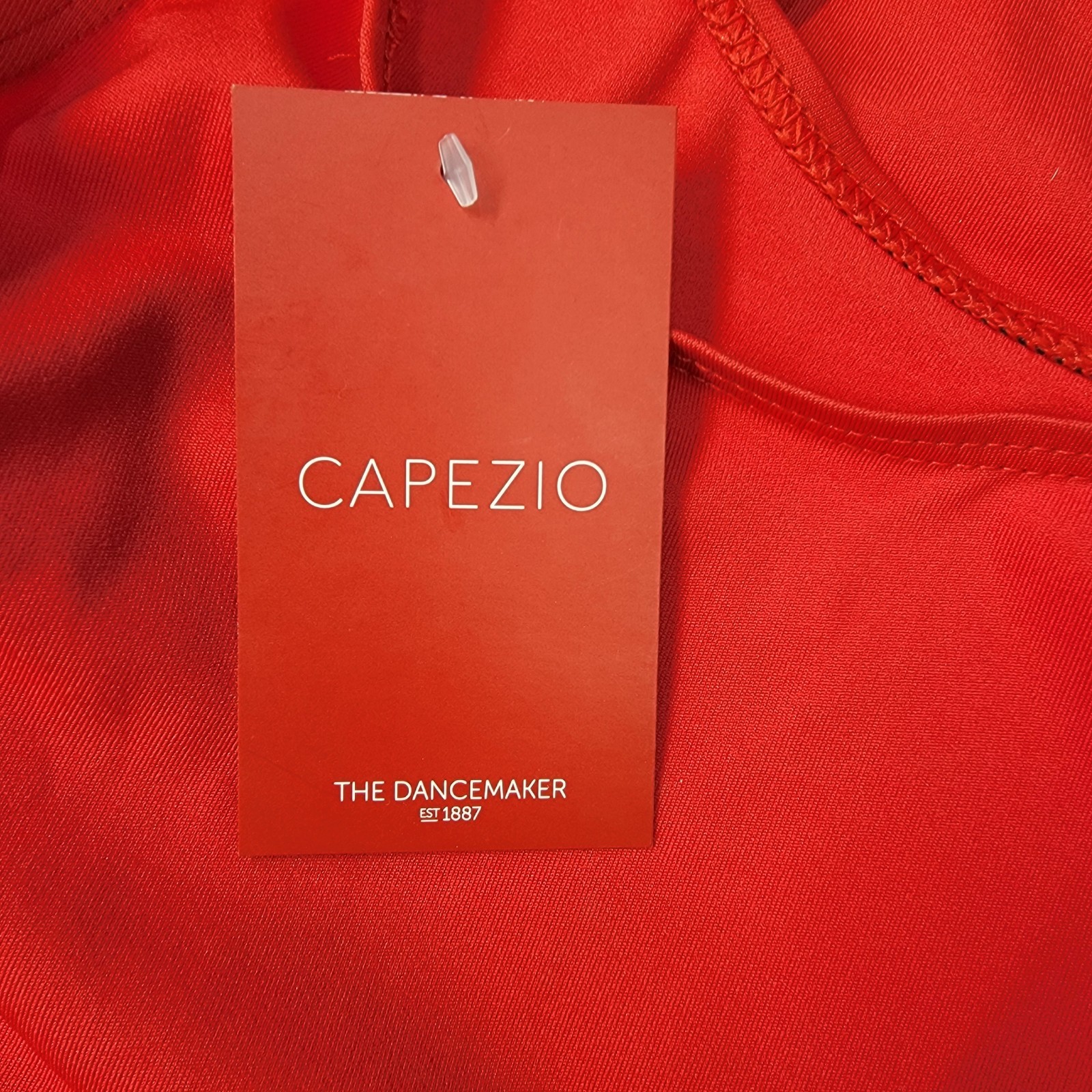 Capezio Scarlet Studio Collection Tank Leotard Scoop Front And Back Adult SZ XS