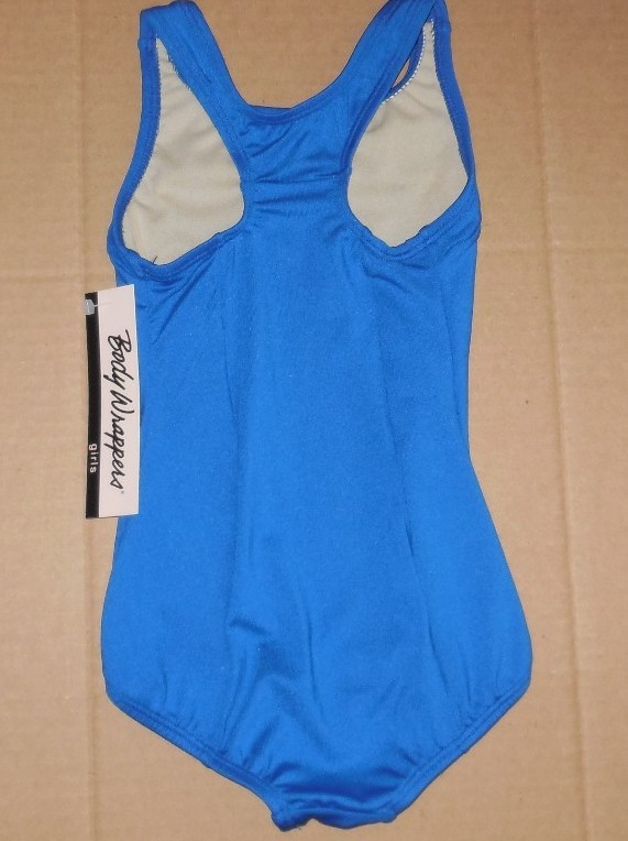 Body Wrappers Dance Ballet Racer Back Leotard Bright Royal Ladies/Girls Size