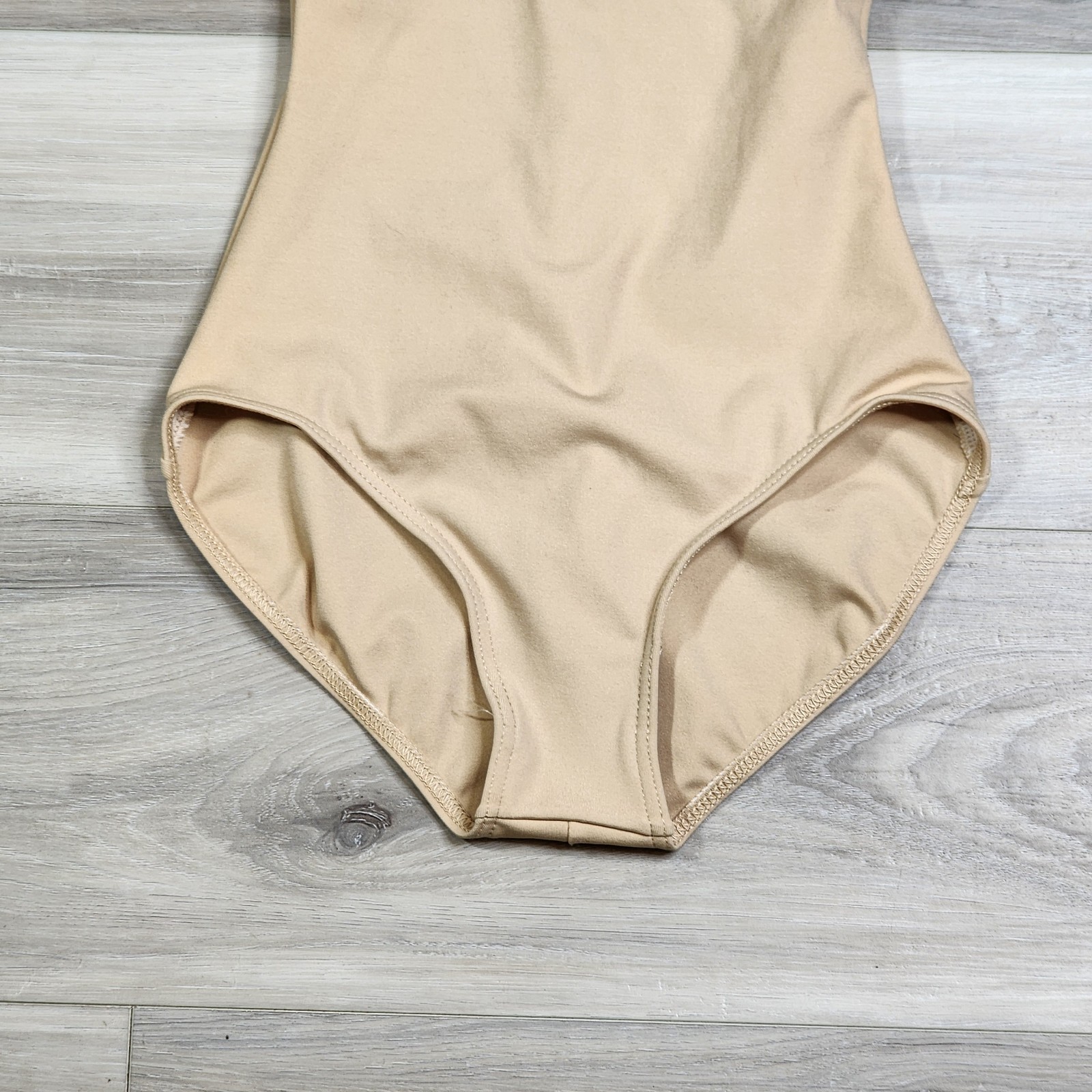 Capezio Tank Leotard Women’s Small Nude Adjustable Strap New