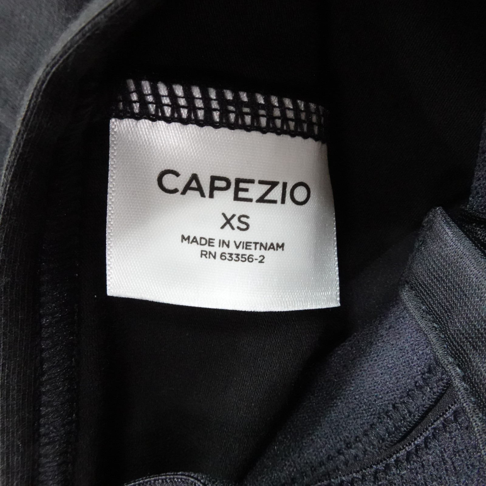 Capezio Leotard Womens Extra Small Black Cami Bra Tek Ballet Dancewear