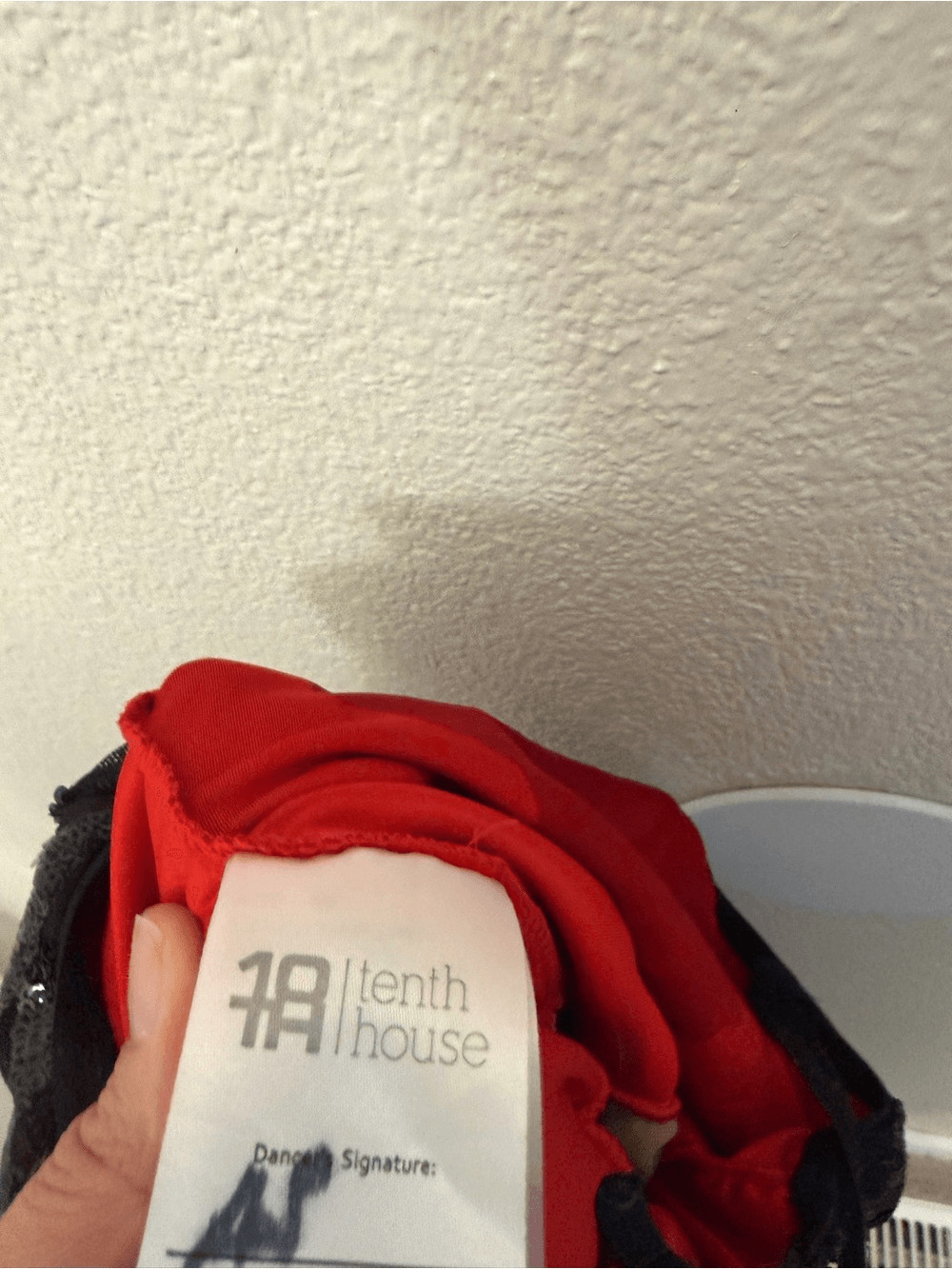 Revolution Tenth House red unitard FAULT LINES TH20230 contemporary PA xs adult