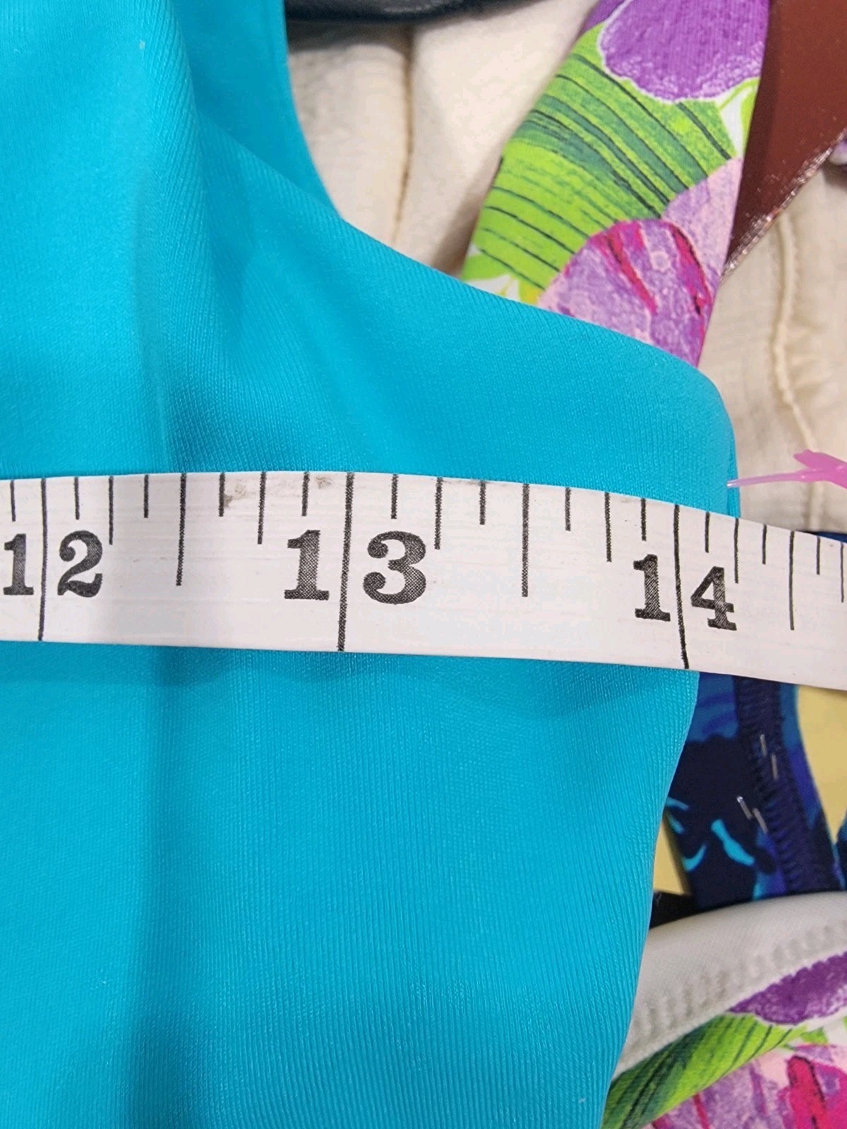 JoyLab Turquoise Blue Womens Unitard Medium Dance Workout Bodysuit Size Small