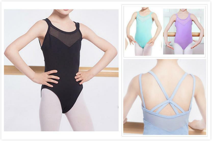 AU SELLER Girl’s to Women’s Cotton Tank Dance Ballet Gymnastics Leotard da029