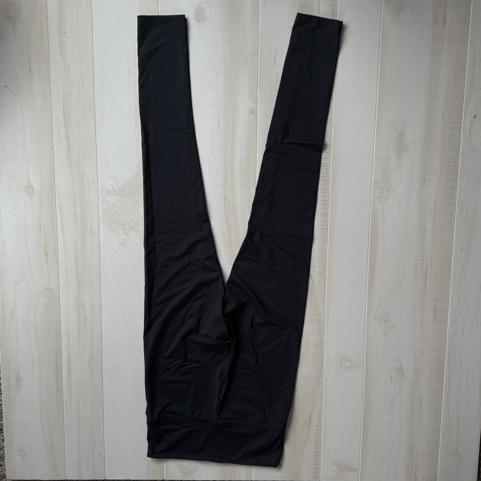 Bal Togs Legging Long Leg Stretch Black Women Large Dance Gym Cheer Read