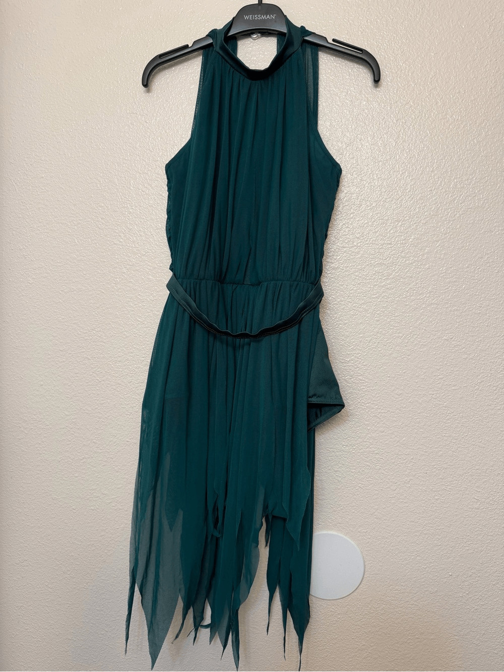 Weissman dance costume dark green Lyrical The Leaving Song 13083 MA-Medium adult
