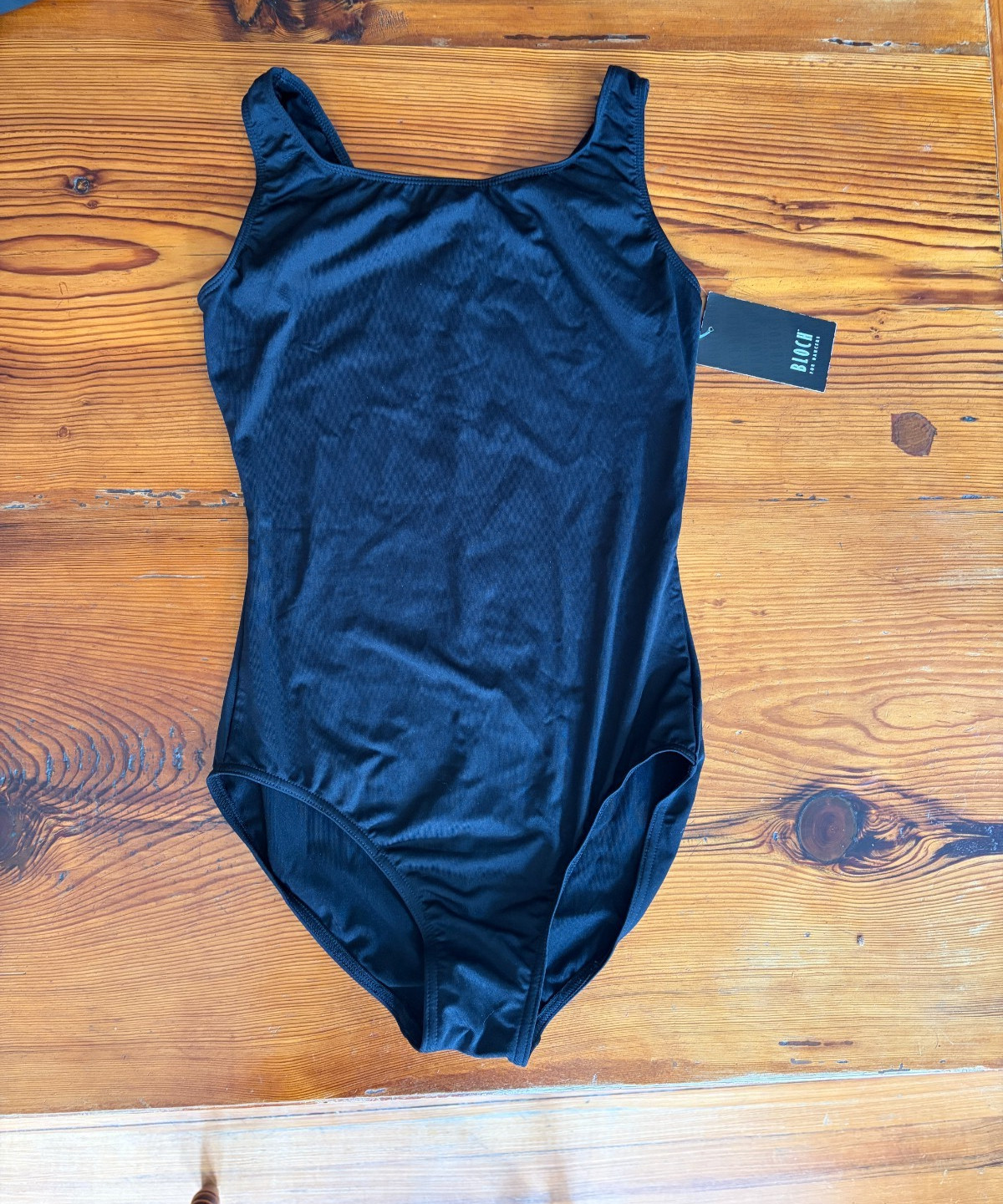 Bloch Women’s Ballet Black Tank Leotard Size Medium NWT