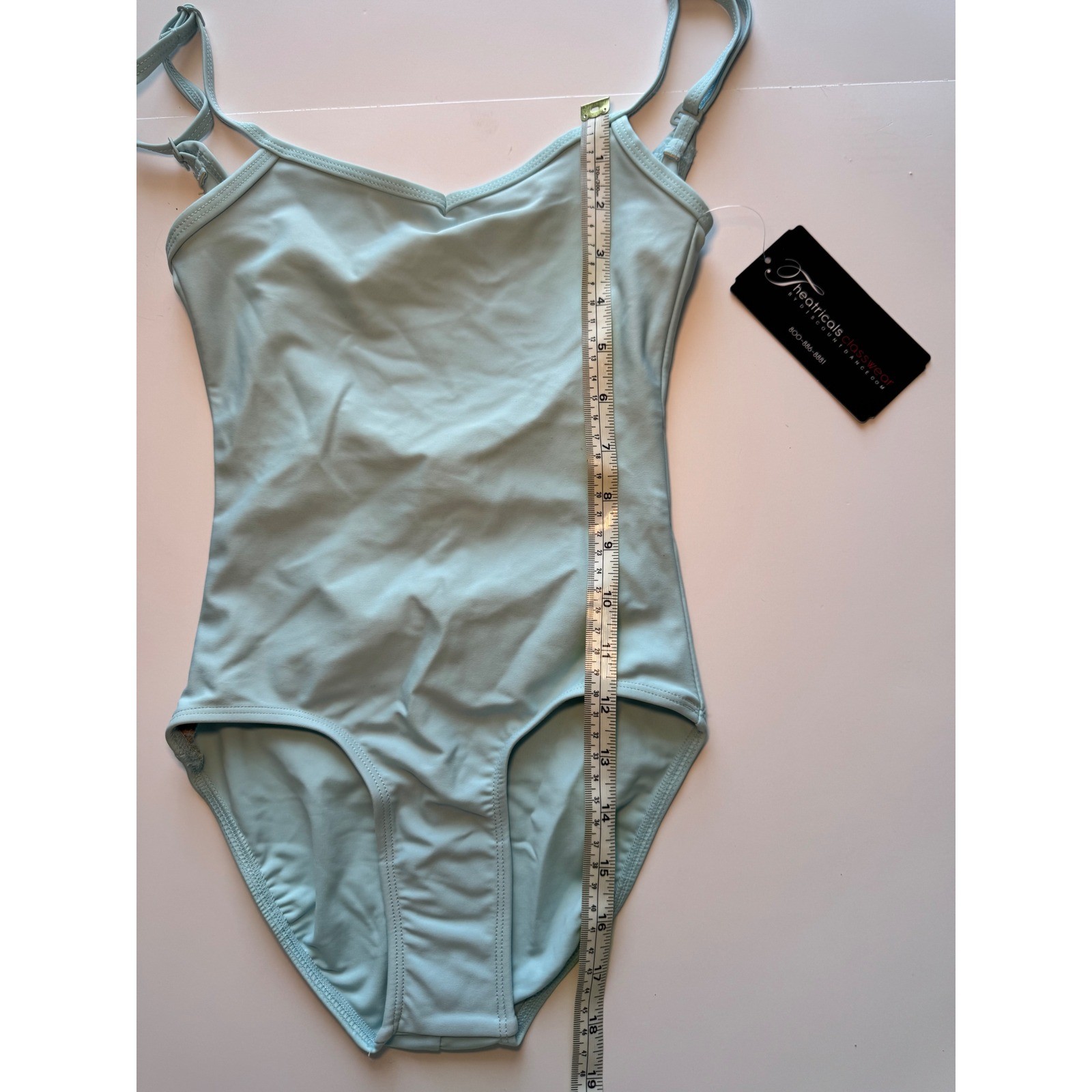 Theatricals Light Blue Camisole Dance Leotard Adjustable Straps TH5100C LC