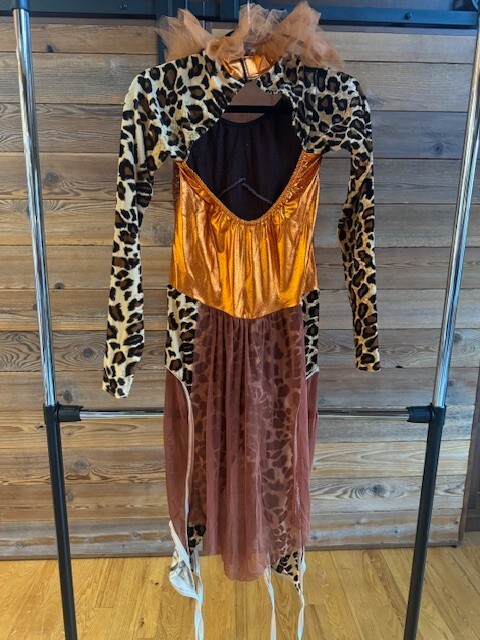 Art Stone NEW Dance Costume Unitard 29906 Circle of Life Animal Print AM