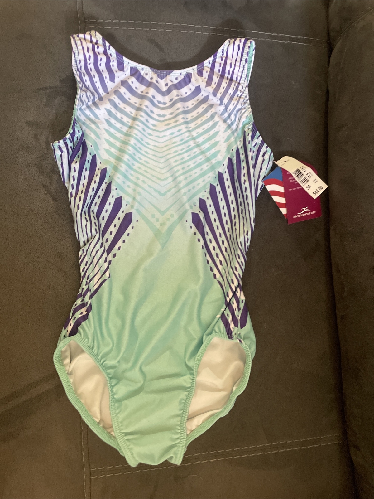 Motionwear Small Adult Aqua Blue Leotard