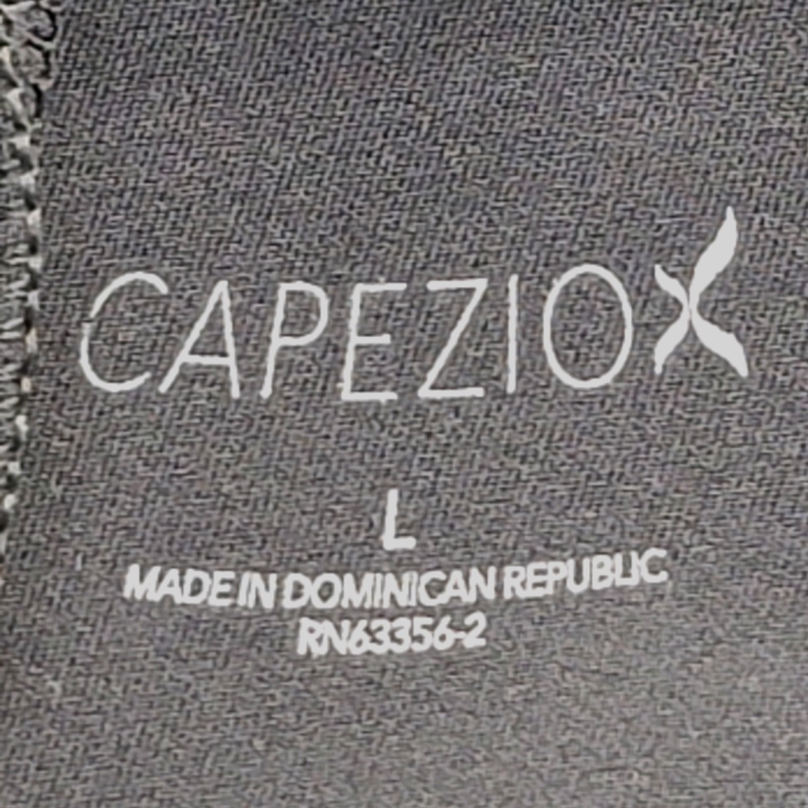 Capezio Team Basics Camisole Leotard Adjustable Strap Black Scoop Neckline SZ LA