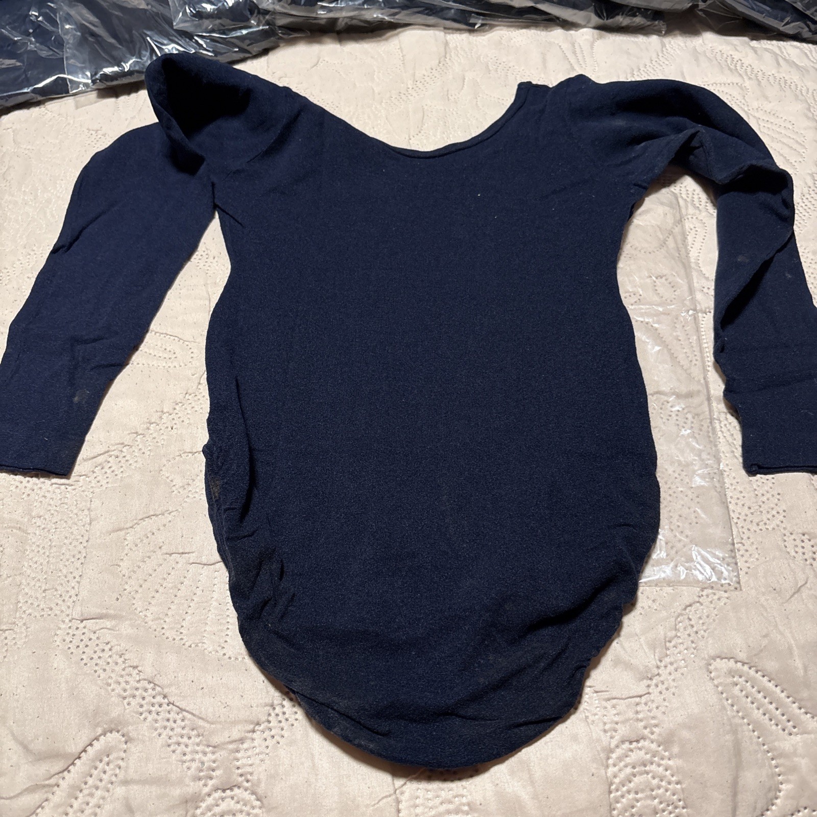 Vintage Navy Blue Leotard Made By Magnolia Mills Small Lot Of 20