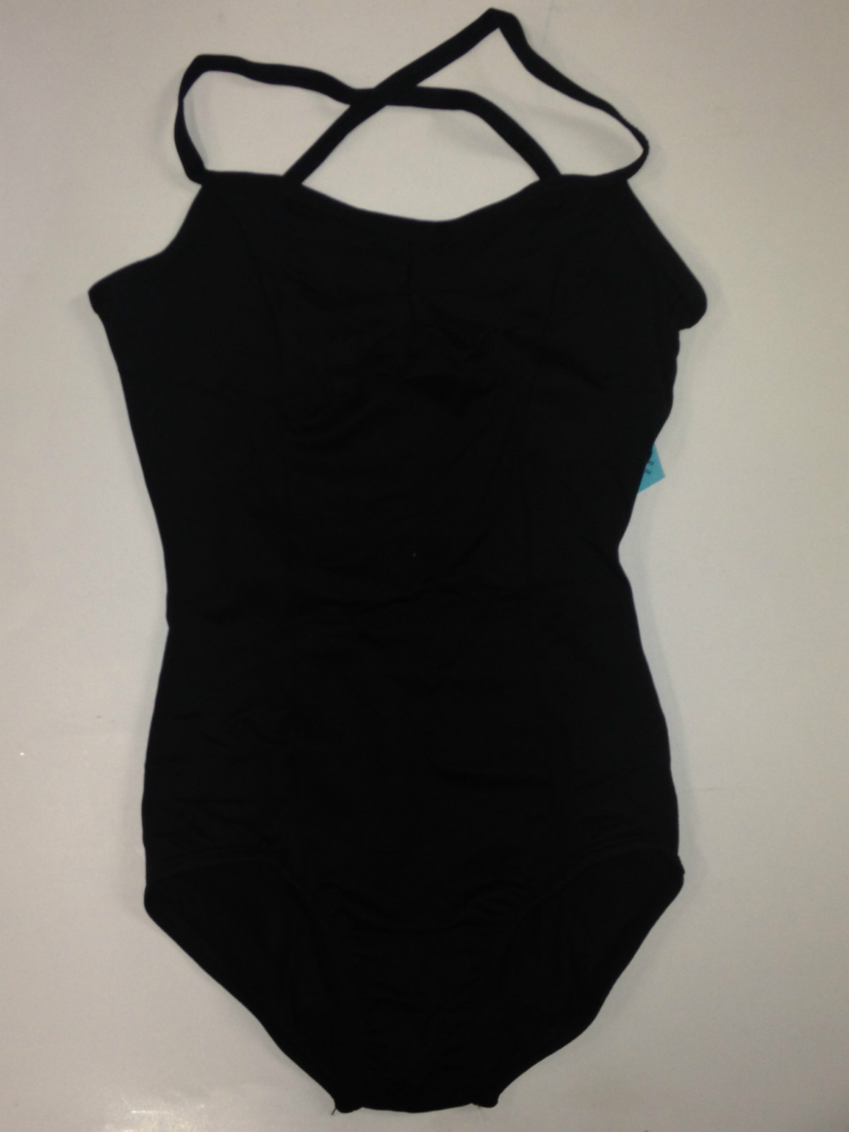 Body Wrappers BWP225 Women’s Extra Large Black Princess Cami Ballet Cut Leotard