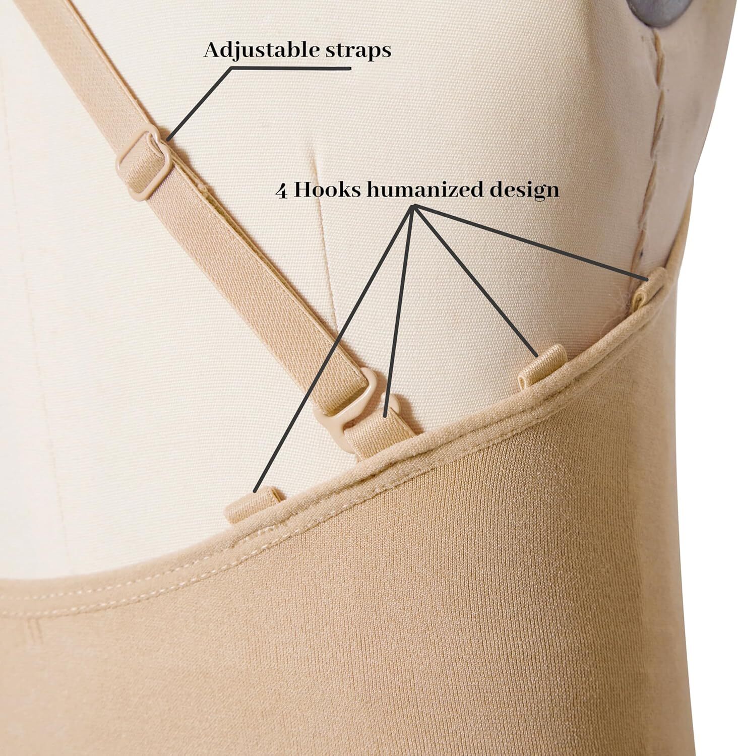 DANSHOW Women and Girls 1-Child 6 – 9 Years, Child-cami-nude-undergarment
