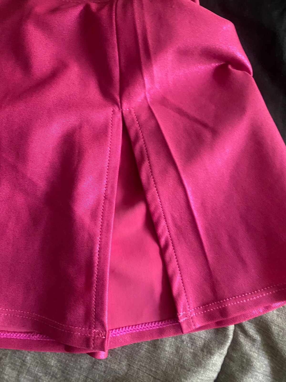 Women Urban Outfitters Metallic Pink Micro Skirt Dance Size S