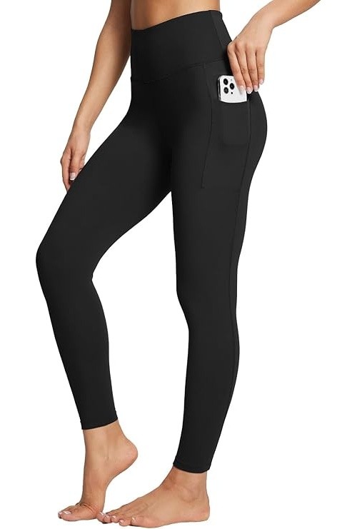 Dance Pre-Owned Leggings Medium Adult Black Baleaf Lycra Jazz Modern