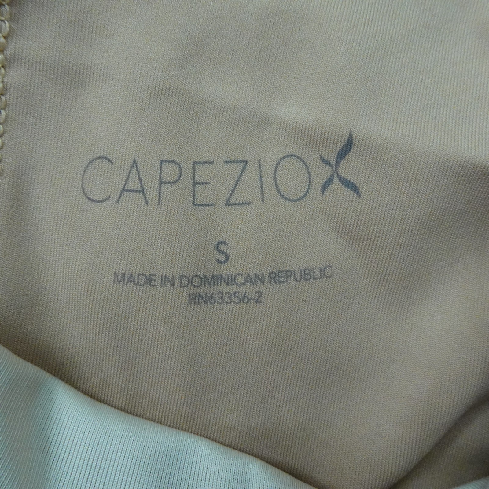 Capezio Leotard Womens Small Light Suntan Sleeveless Cami Ballet Dancewear