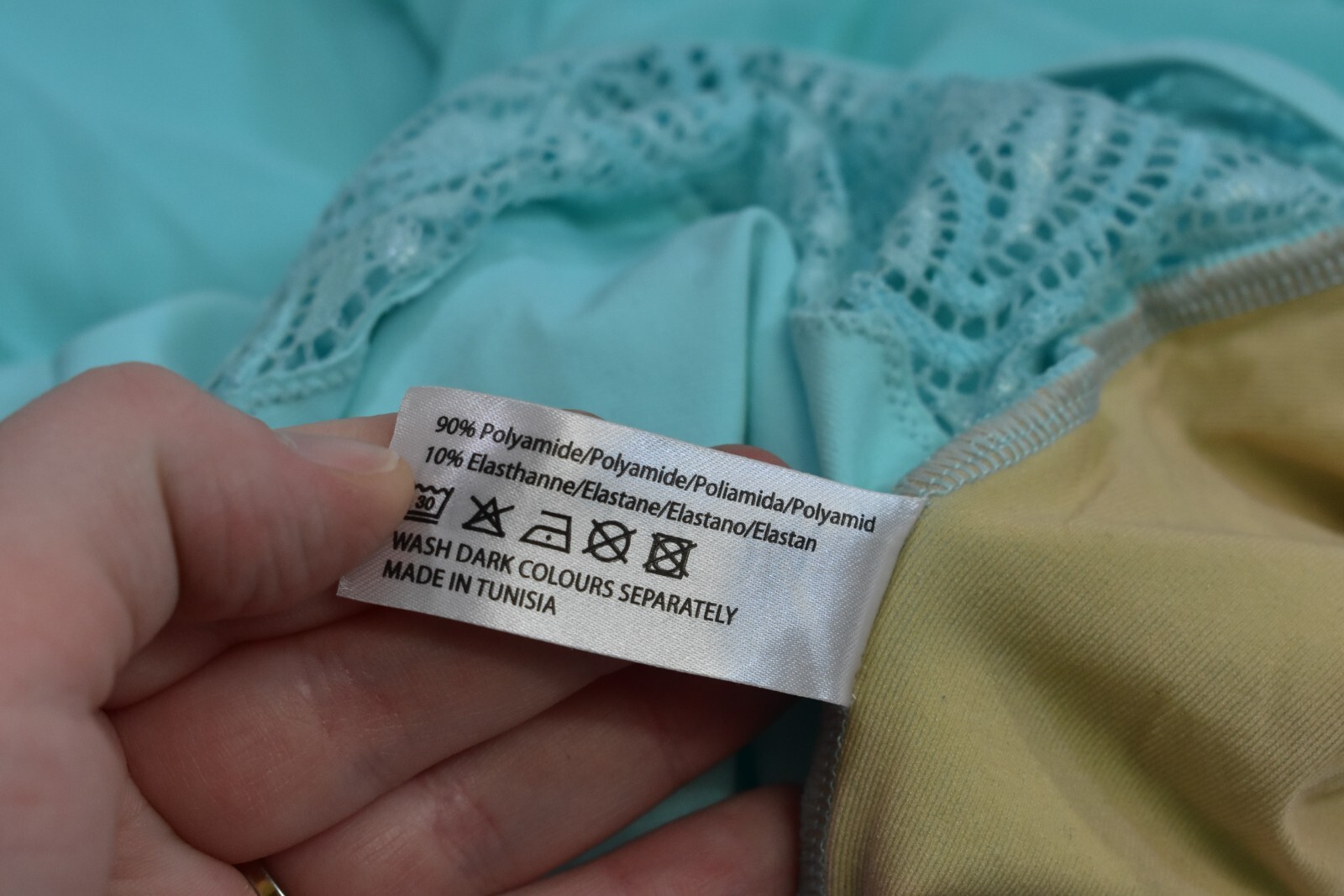 Wear Moi Etincelle Pacific Blue Ballet Dance Leotard Tank Dress Tulle Womens M