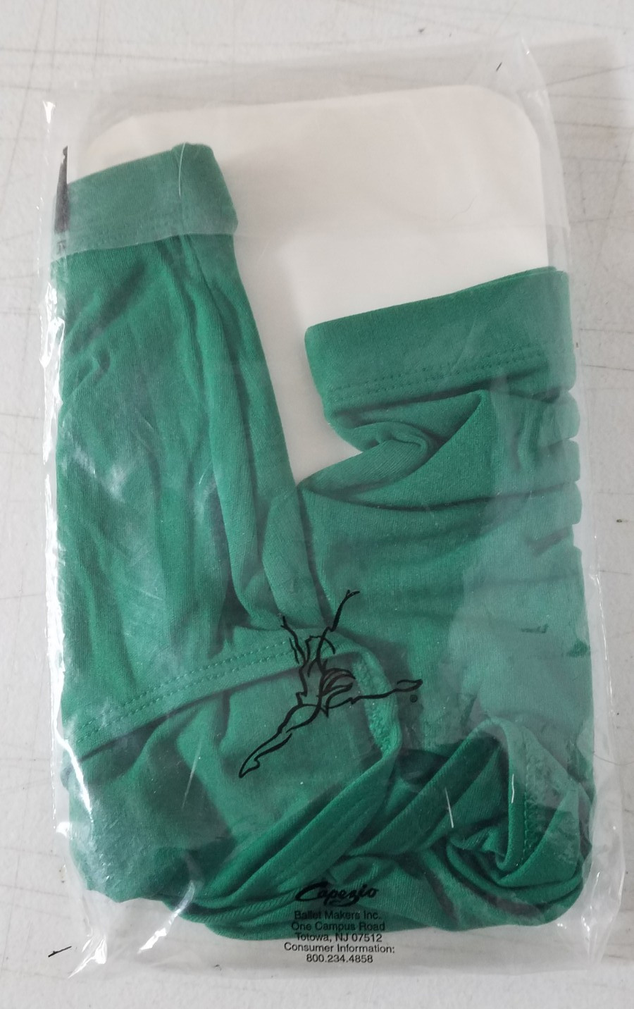 Capezio Dance Briefs Gymnastics Style 111 Adult Sz M Kelly Green Nylon NOS 5151