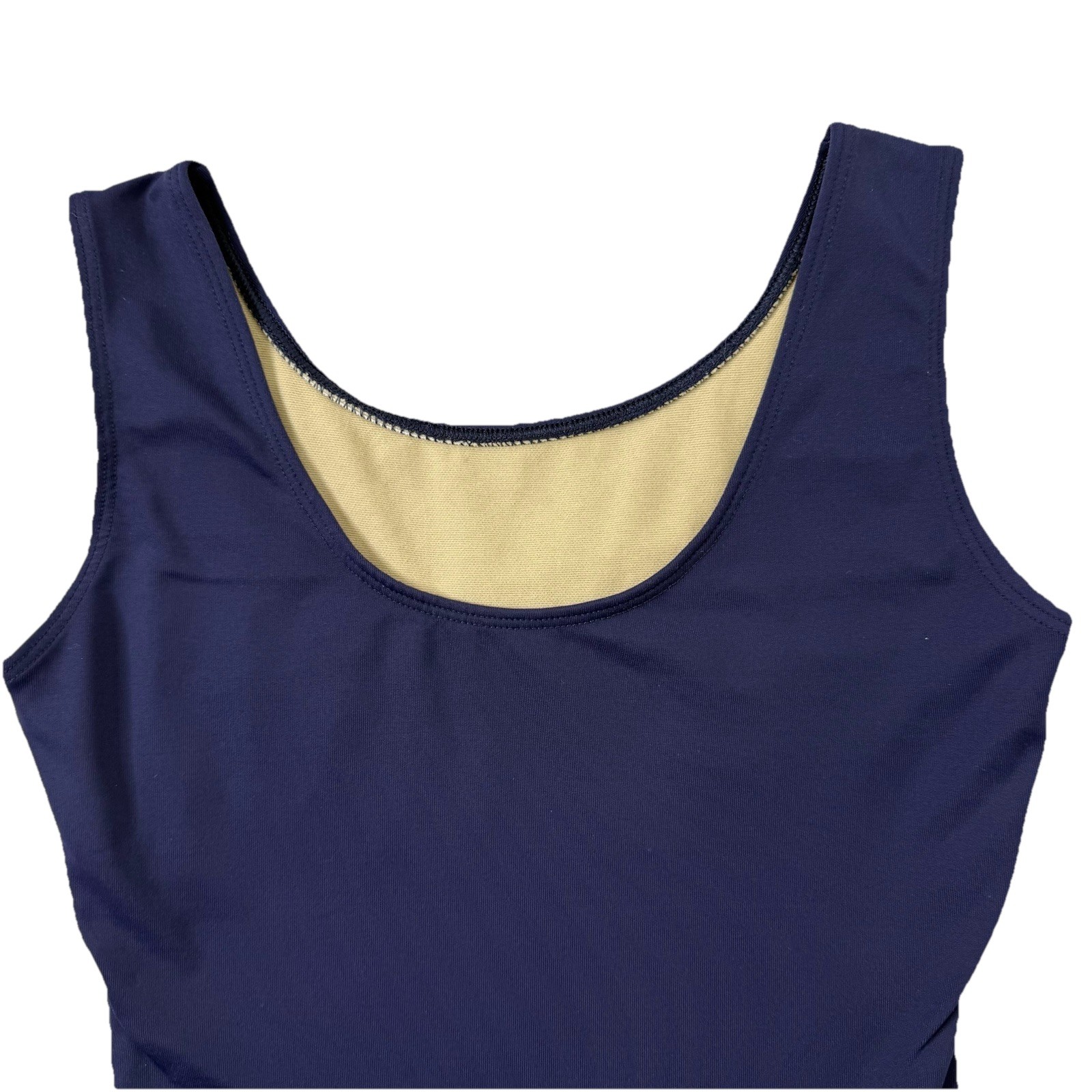Eurotard Dancewear Leotard Bodysuit Camisole Womens size Small Navy Blue