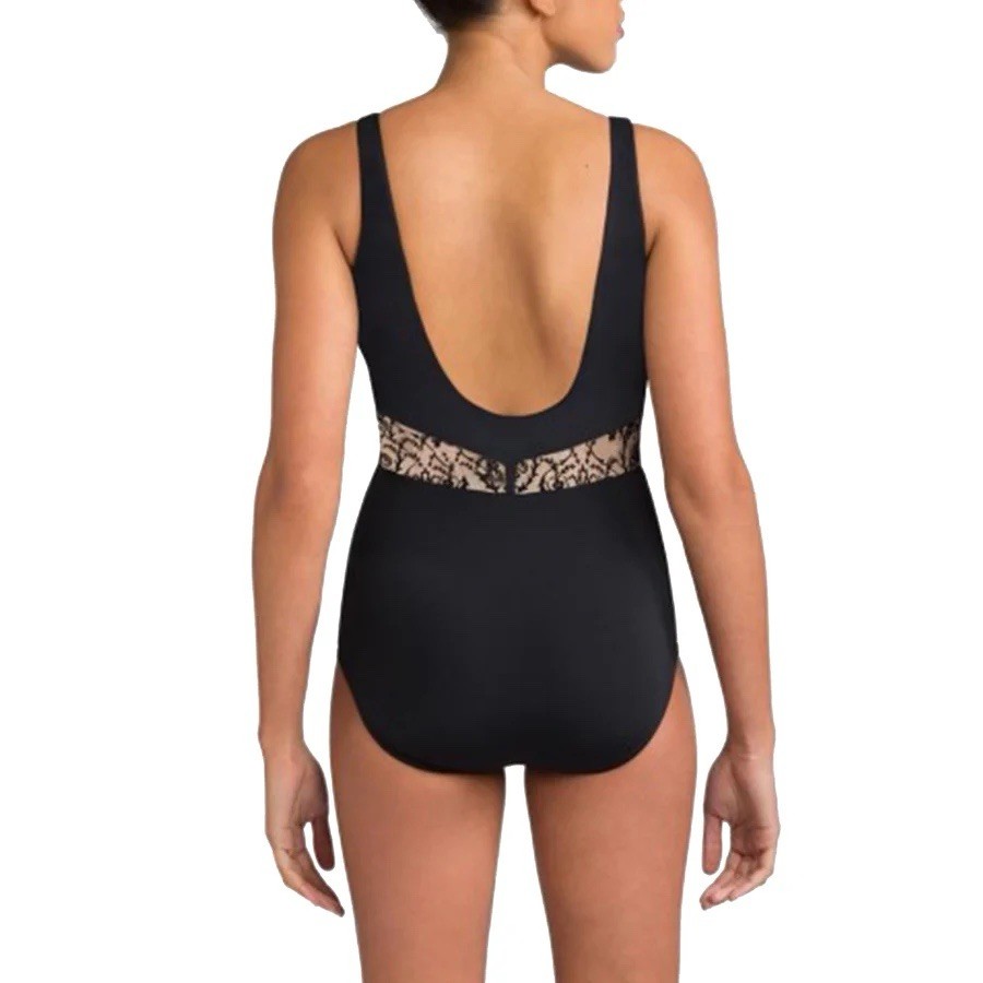 Capezio Rocco Riche Pinch Back Tank Leotard With Sand Glitter Size Adult Medium