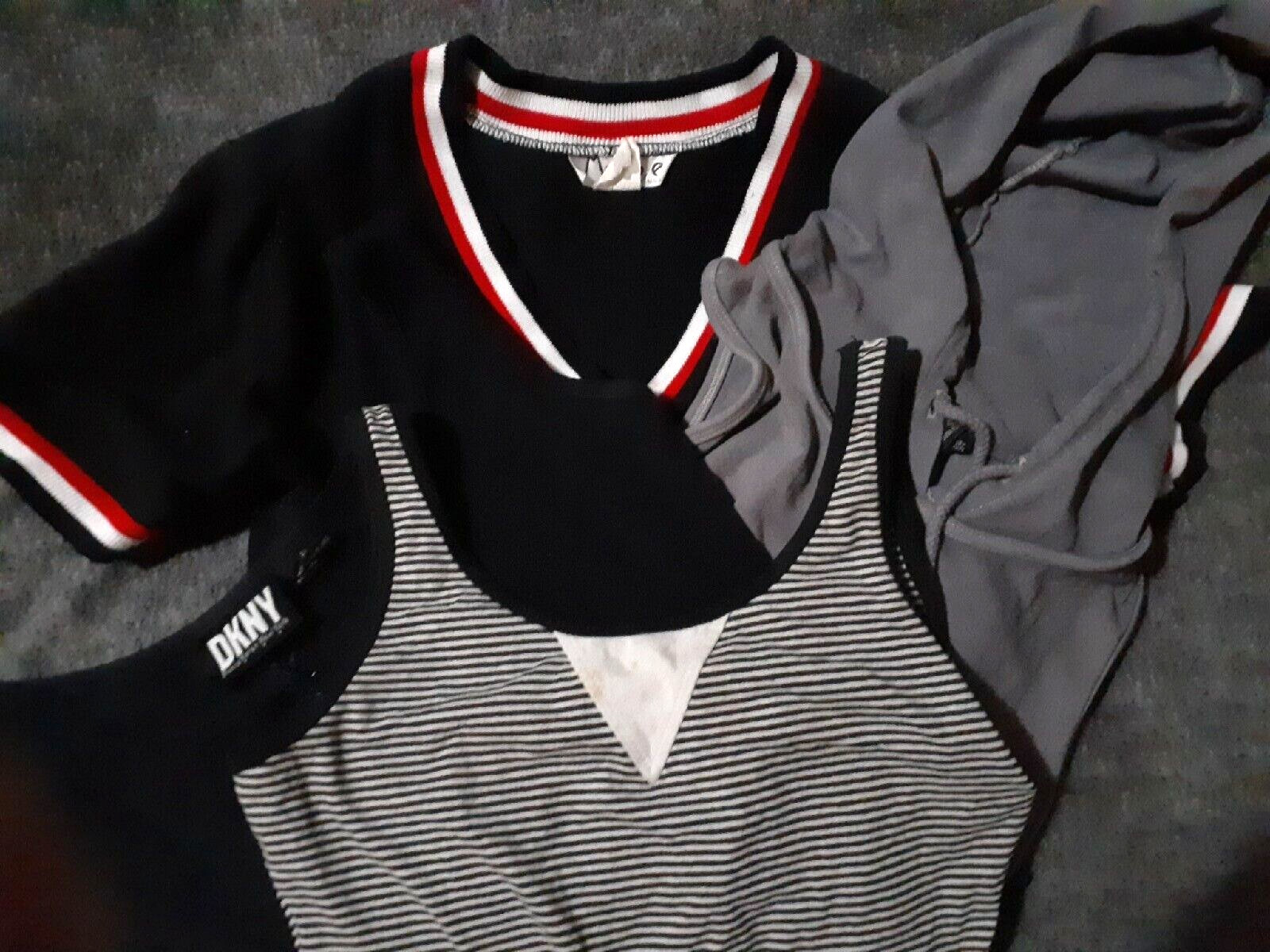 Black Stripe Hood Leotard Small Medium Y2K 4 Options Select 1