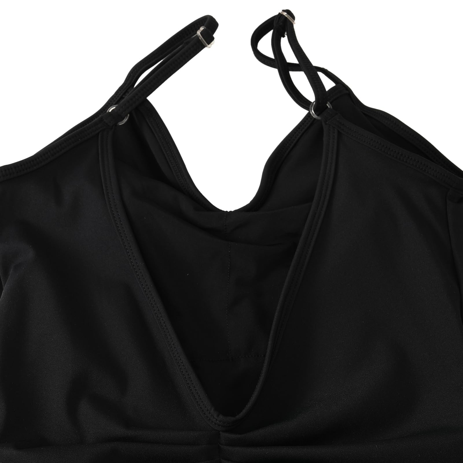 Women’s Classic V-neck Dance Camisole Leotard with Adjustable Straps for Ball…