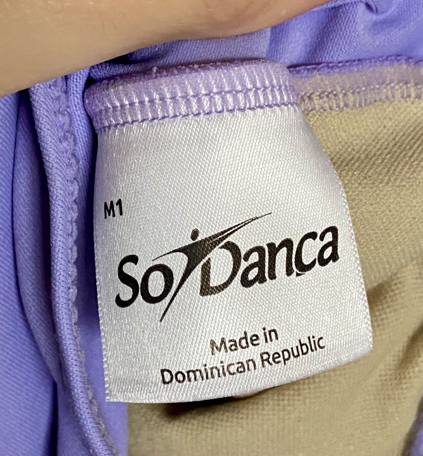 So Danca Flamma SL 113 Adult Camisole Leotard Smooth Front 4/S Light Lilac