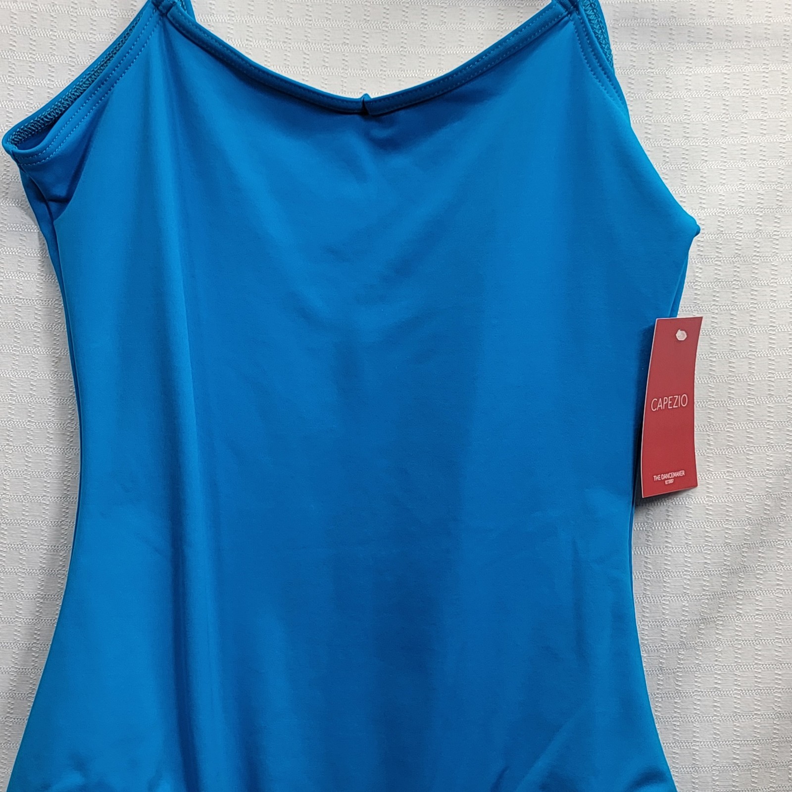 NTW Capezio The Dancemaker Team Basics Tank Leotard In Blue