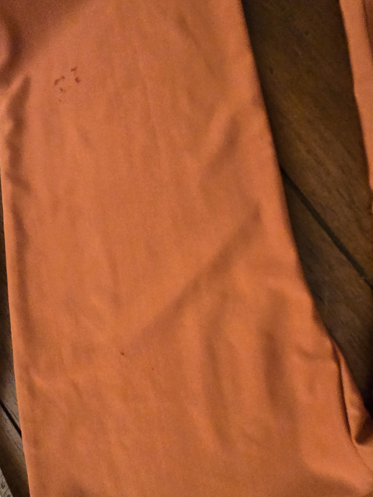 Shiny Coffee Brown Long Sleeve T Neck Footed Unitard Sz XL