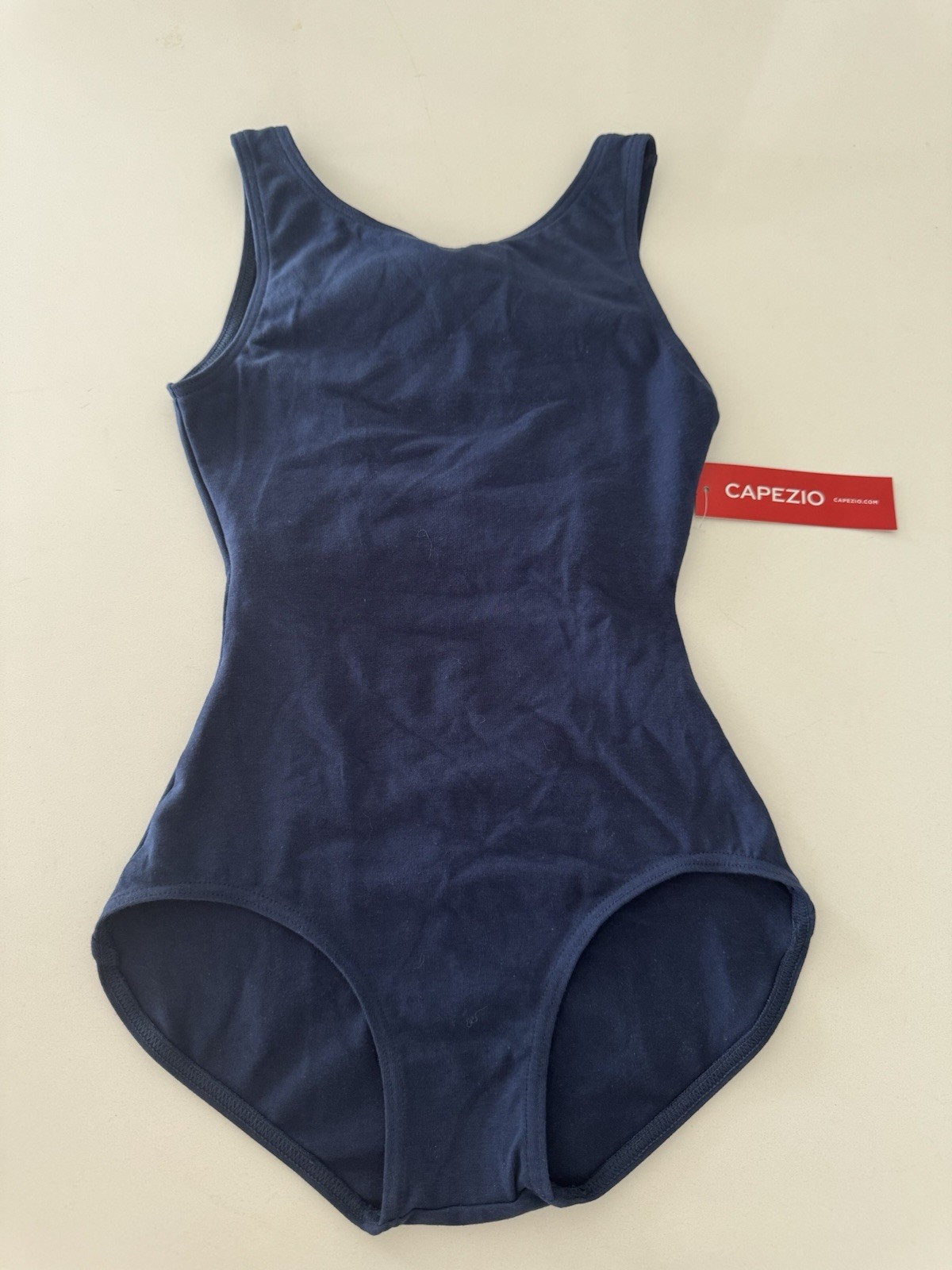 Capezio Women’s High-Neck Tank Leotard navy blue size Xsmall