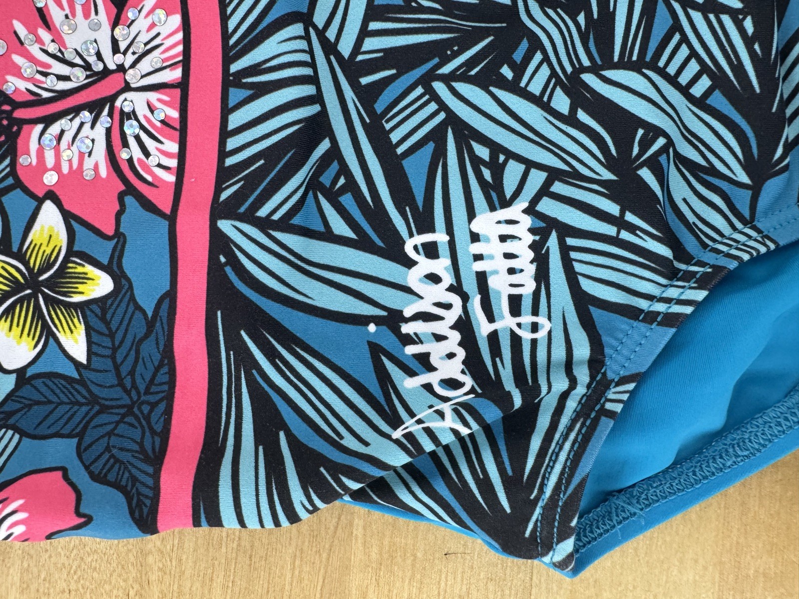 USA Olympian Addison Fatta Girls Leotard – GK Elite Size Child Medium – Used