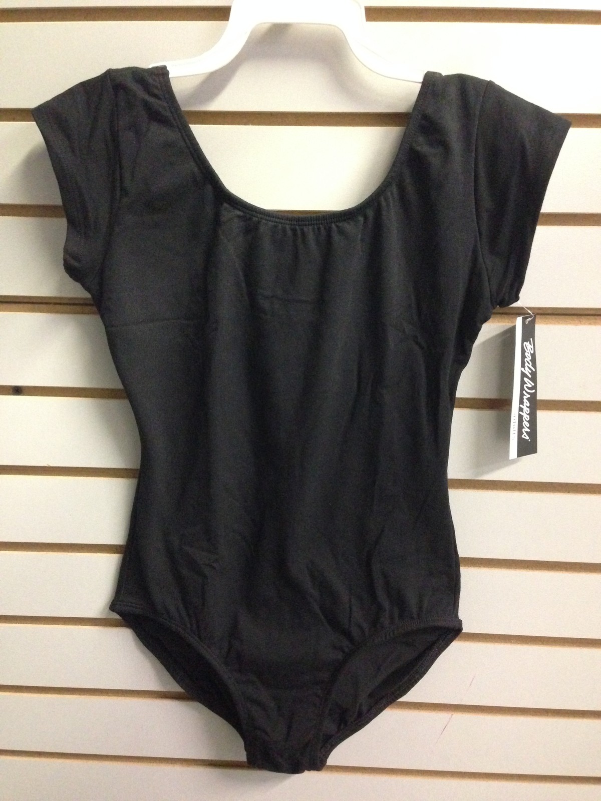 Body Wrappers BWC320 Black Women’s Extra Large (Fits Large) Short Sleeve Leotard