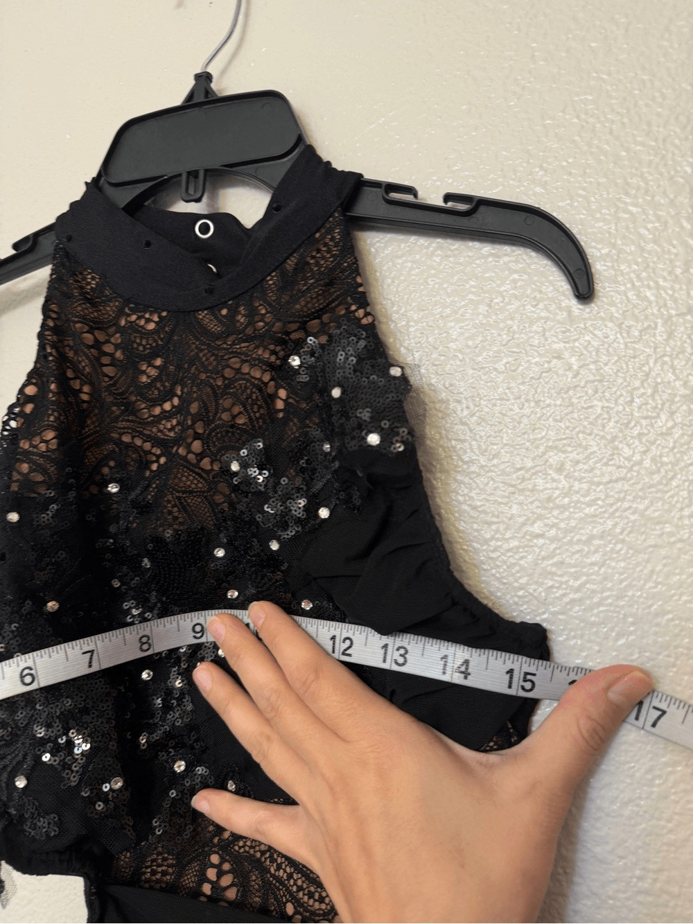 Revolution Tenth House lyrical Dance costume black custom LILITH TH24177 SA adlt