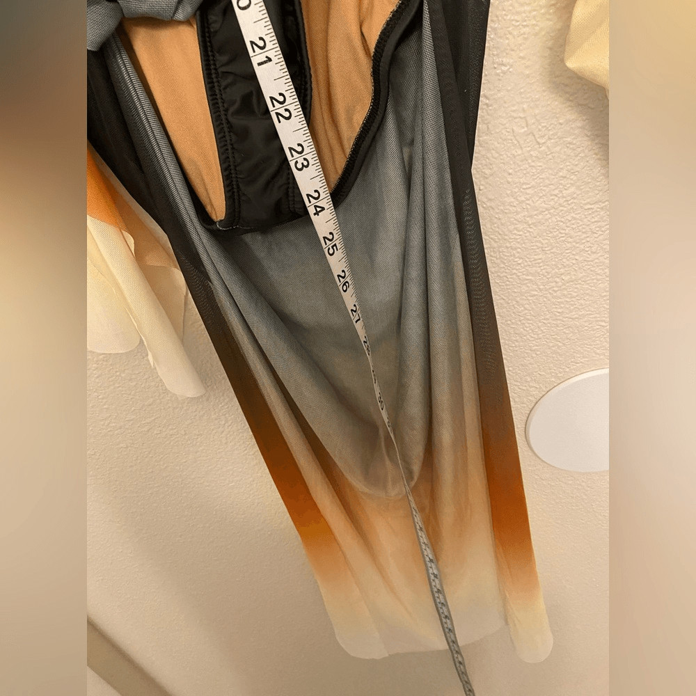 Revolution Tenth House lyrical Dance costume orange ombre EXPANSION TH25222 SA